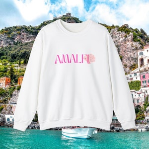 Amalfi Assouline-Inspired Crewneck Sweatshirt