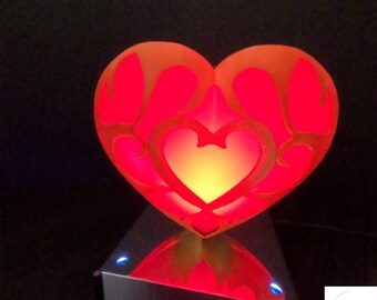 Zelda Rotating Heart LED (ToTK/BoTW)