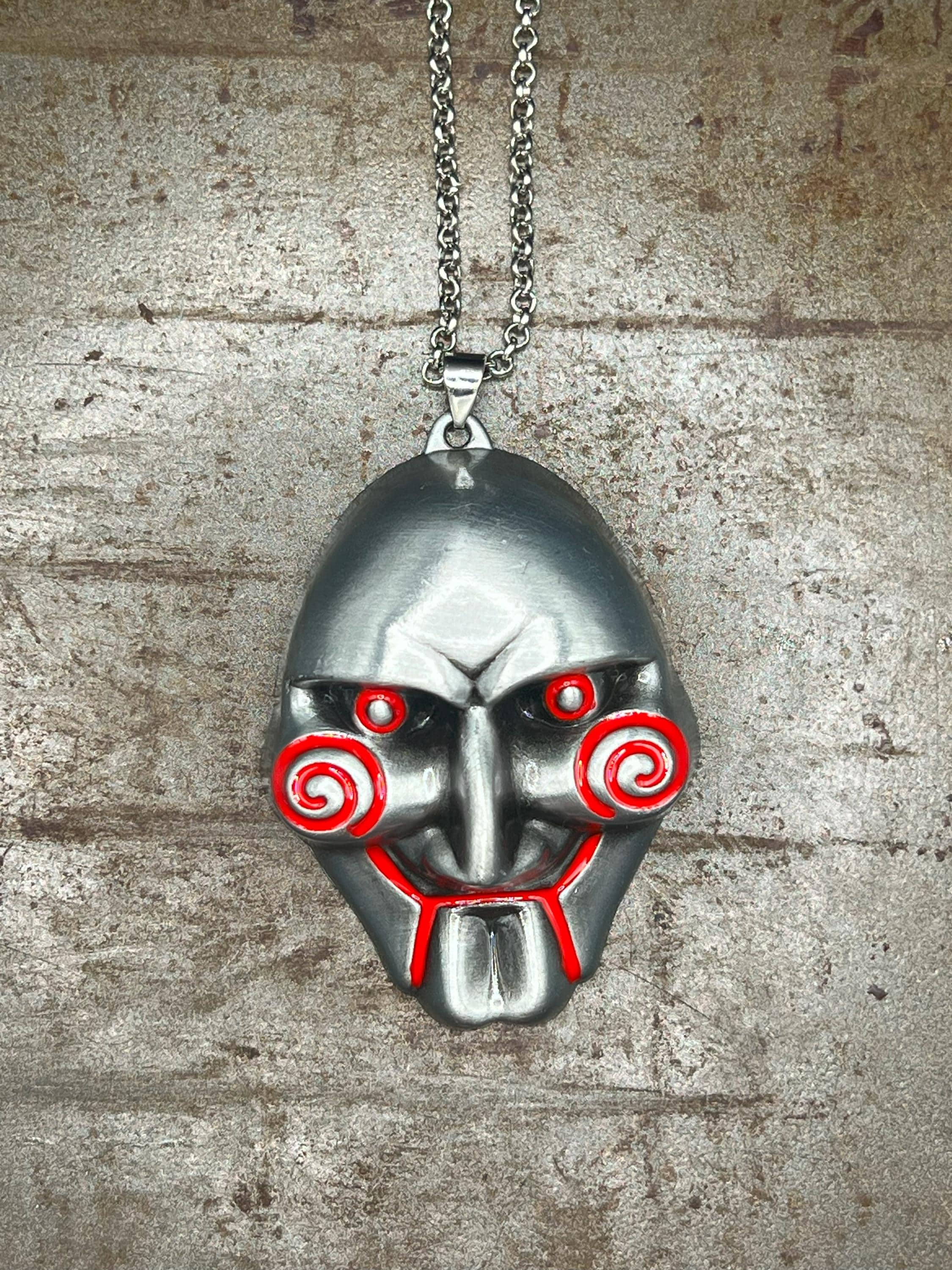 Saw Movie Necklace - Etsy