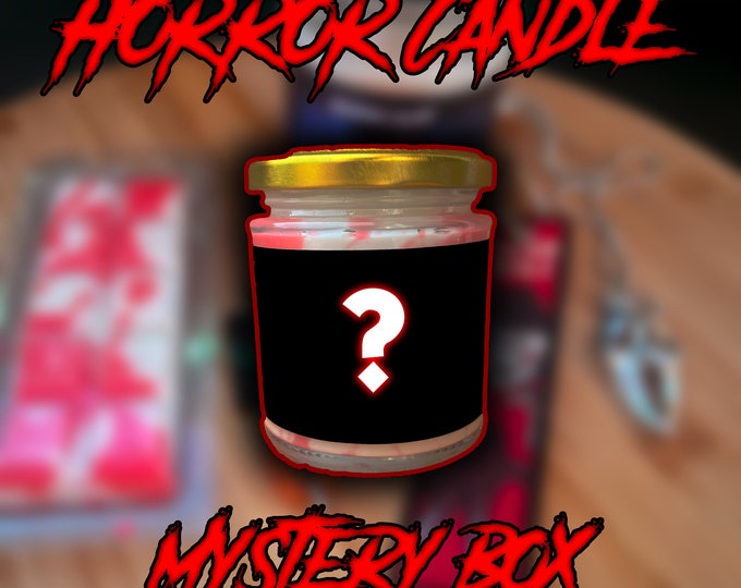 Horror icon Inspired Candle Mystery Box