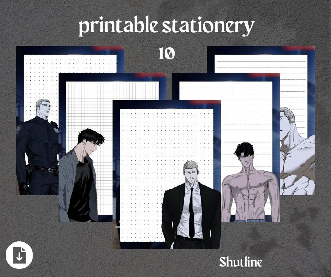 Shutline, Bl Yaoi, Webtoon, Anime Yaoi, Manhwa, Printable Stationary Shutline, Bl Yaoi, Webtoon, Anime Yaoi, Manhwa, Printable Stationary