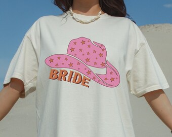 Cowgirl Bachelorette Shirts, Nashville Bachelorette Shirts, Comfort Colors, Bachelorette Party Shirts, Nashville Bride, Cowgirl Gift