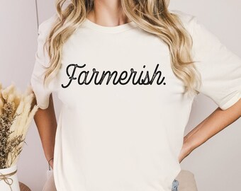 Camisa de granjero, camisa de granja, regalo de mamá de campo, camiseta de chica de campo, camiseta de vida en el campo, camiseta de granjero, regalos de granjero, camiseta de vida de granja
