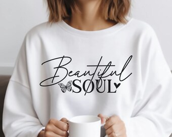 Afirmación positiva, Regalo de cuidado personal, Sudadera inspiradora, Sudadera de salud mental, Ropa positiva, Sudadera de otoño, Camisa de moda