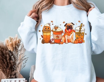 Bulldog Shirt, Pet Lover Sweatshirt, Fall Sweatshirt, Gifted Sweatshirt, Dog Sweatshirt, Pet Gift, Halloween Dog Shirt, Dog Lover Gift