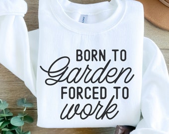 Born To Garden Shirt, Plant Lover Shirt, Grappig Tuinman Cadeau, Tuinieren Tee, Grappig Plant Shirt, Botanisch Shirt, Tuin T-shirt, Plant Tee