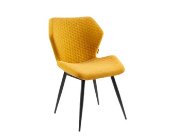 Modern style Yellow Dining room chair - Handcrafted - Made in Turkey
