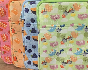 Medium Book+Tech Sleeve w/ Zipper & Front Pocket
