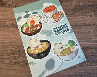 Hot Pawts Waterproof Vinyl Sticker Sheet