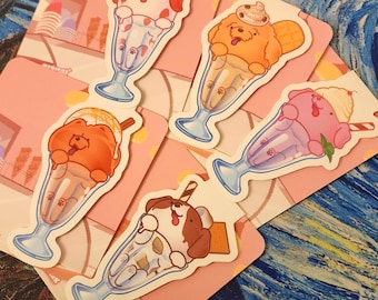 Boop Scoops Magnetic Bookmarks