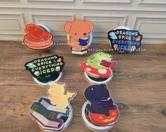 Mag Safe Acrylic Phone Grips
