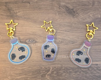 Potion Cats Double Sided Keychains