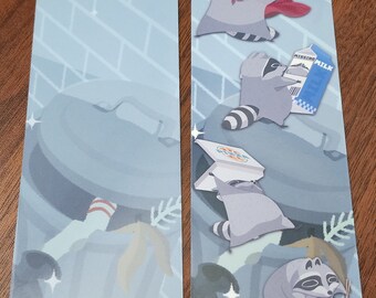Trash Bandits Double sided Bookmarks