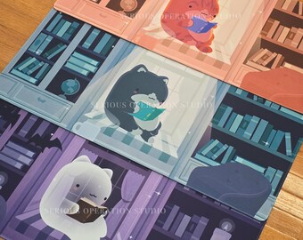 Cozy Nook Series XL Desk Mats With Finished Edges
