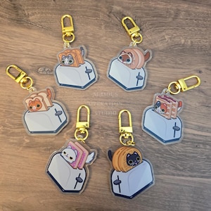 Kneady Cats Mystery Keychain Pack