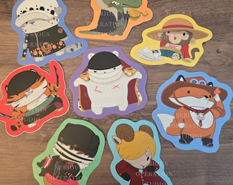 Serious Pirates Waterproof Vinyl Stickers