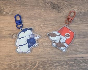 Bunnistas Double Sided Keychains
