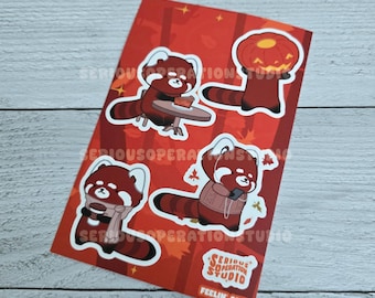 Feelin' Cozy Waterproof Vinyl Sticker Sheet