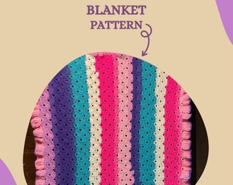 Modello base per coperta a balze