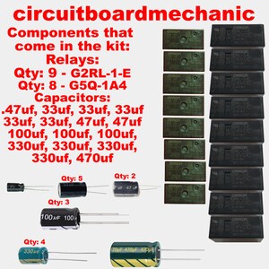 Repair Kit 74008505 74009717 W10182905 Jenn-Air Double Oven Control Board Kit