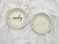 Customized Jewelry Dish - Perfect for Bridesmaid Gifts, Engagement Rings, Birthdays, Graduations, Bridal Showers, and Gift for mom & sister