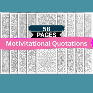 Motivational Quotes Coloring Pages Positive Affirmation Sheets Printable Inspirational Quotes Instant Art Therapy - Stress Relief Activities