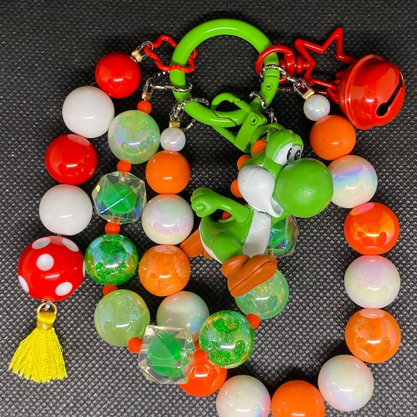 Yoshi Keychain