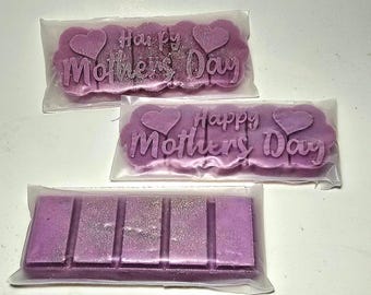 Mothers Day Themed Natural, Hand Poured, Clean Burning, Luxury Wax Melts