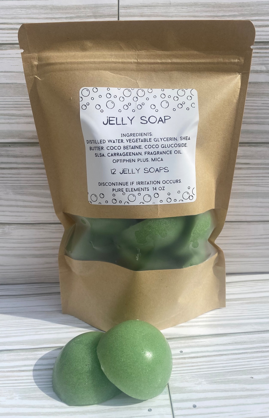Jelly Soap Shower Jellies Body Soap Body Wash Etsy