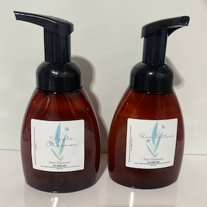 Foaming hand soap, liquid soap, hand soap, natural no harsh chemicals Castile soap 8oz pure elements PureElementsByLiz gift stocking s