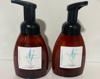 Sabonete líquido espumante para as mãos, 236 ml: Sabonete de Castela natural, diversos aromas.