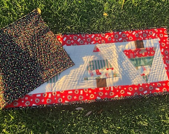 Quilted Christmas Table Runner