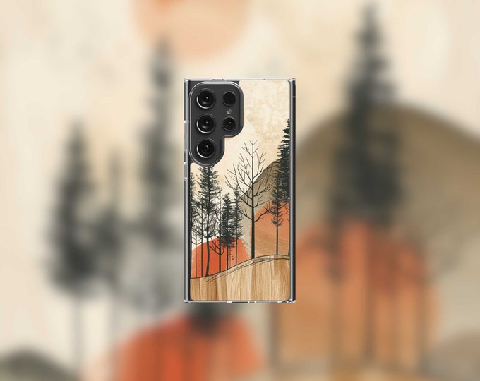 Forrest Illustration Samsung Clear Case - S22/S23/S24 Series