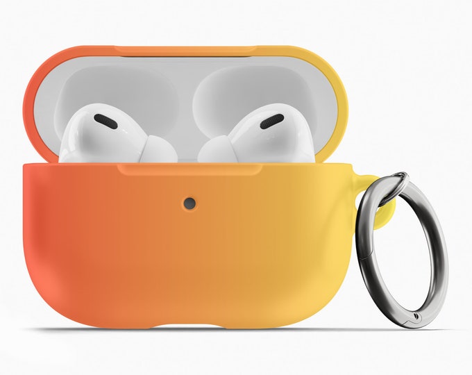 Sunset Glow AirPod Case - Dusk Gradient for 1st 2nd Gen, Slim & Protective