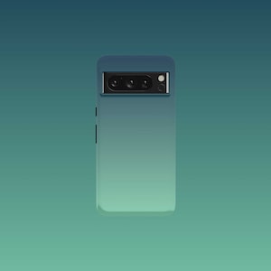 Seafoam Green Tough Phone Case For Google Pixel 9, 9 Pro, 9 Pro XL, 8, 8 Pro, 7, 7 Pro, 6, and 6 Pro