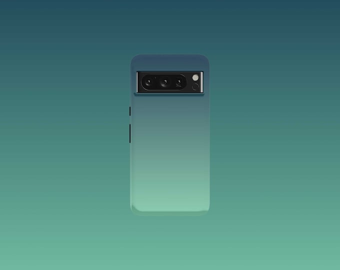 Seafoam Green Tough Phone Case For Google Pixel 9, 9 Pro, 9 Pro XL, 8, 8 Pro, 7, 7 Pro, 6, and 6 Pro
