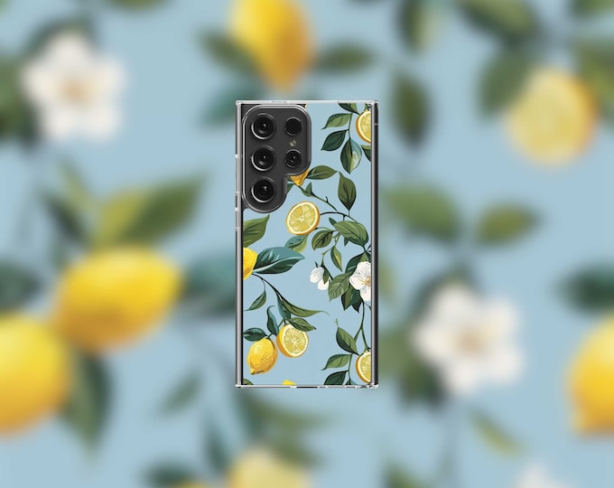 Limoncello Samsung Clear Case - S22/S23/S24 Series