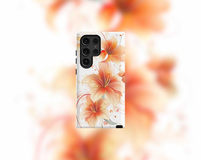Orange Blossom Samsung Tough Case - S22-S25 Series