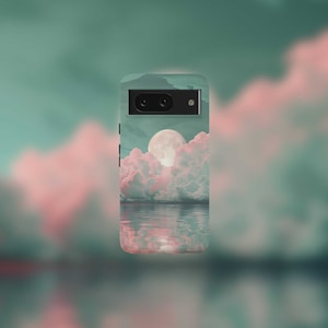 Peaking Moon Tough Phone Case For Google Pixel 9, 9 Pro, 9 Pro XL, 8, 8 Pro, 7, 7 Pro, 6, and 6 Pro