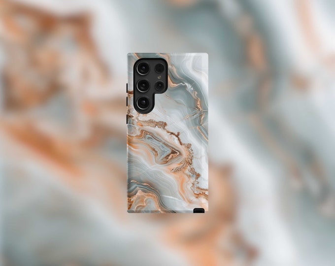 Classic Marble Samsung Tough Case - S22-S24 Series