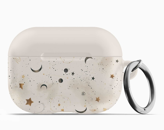 Constellations AirPod Case w/Keychain - Fits 1st 2nd Gen AirPods AirPod Pros