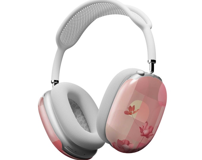 AirPods Max Headphone Covers | Modern Lotus | AirPods Max Case | AirPod Max Cover