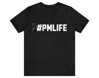 Project Management-Inspired (Female) T-Shirt - '#PMLIFE' - Available in Multiple Colors
