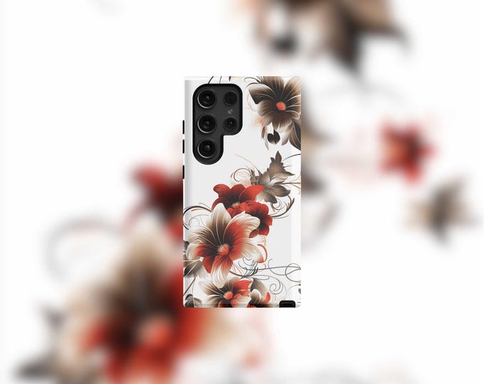 Bold Blooms Samsung Tough Case - S22-S25 Series