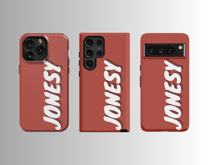 Personalized Gradient Phone Case for iPhone 14/15 (MagSafe Compatible), Samsung S23/S24, Pixel 7/8 - Custom Name Typically 2-3 Days to Ship