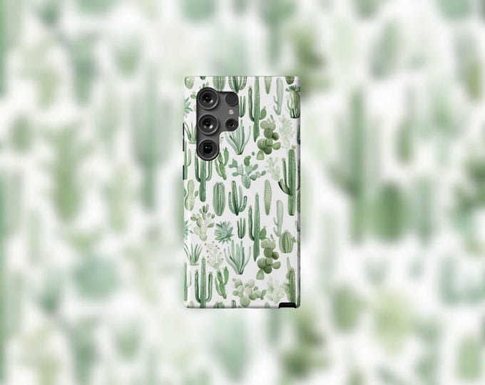 Desert Cactus Samsung Tough Case - S22-S25 Series