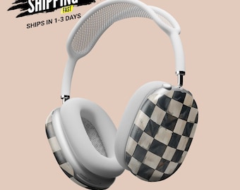 AirPods Max Headphone Covers | Checkered | AirPods Max Case | AirPod Max Cover