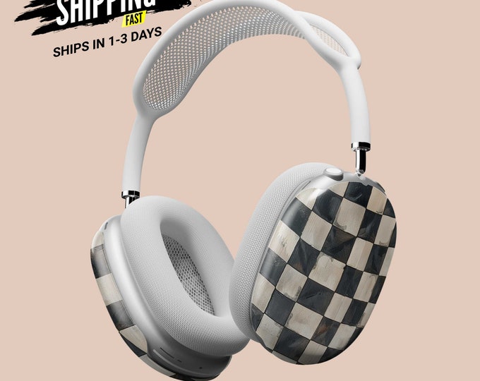 AirPods Max Headphone Covers | Checkered | AirPods Max Case | AirPod Max Cover
