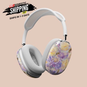 AirPods Max Floral Bee Covers  Stylish Protection Case  Unique AirPod Max Accessory