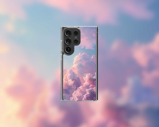 Euphoric Clouds Samsung Clear Case - S22/S23/S24 Series